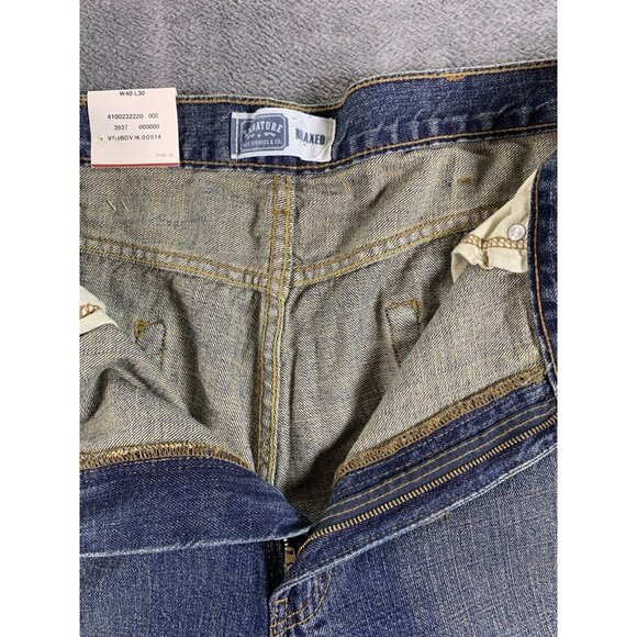 Levi's Strauss & Co. Signature Men's Relaxed Fit Jeans Medium Wash 40Wx 30L - Picture 4 of 13